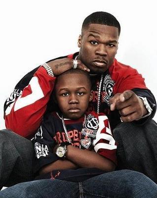 50 cent et son fils